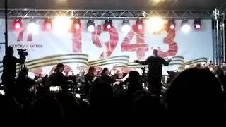 Гергиев выступление с оркестром на площади в  Понырях 12 .08.2020 /фрагмент/