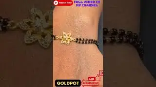 Modern Gold Bracelet Designs For Women | Daily Wear Simple Bracelet Designs | Mangalsutra bracelet