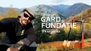 Lucrări noi la gard și fundație in Panteonul Artasura