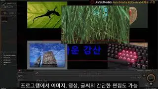 AVerMedia RECentral 4 메뉴구성