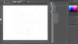 Open BenchTable blueprint in 2D - Simplifying in timelapse