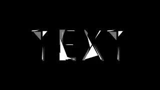 Block Text Animation - AfterEffects