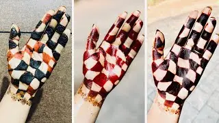 Simple and quick mehandi design | beginners henna designs | simple mehandi design #mummu’sfood&craft