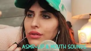 ASMR-LIPSTICK TINGLES- MOUTH SOUNDS🥶💤 #asmr #sleep #relax