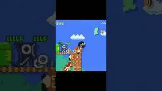 Super Star Dash Stage Super Mario Maker Nintendo Wii U #supermariomaker #shorts #nintendowiiu