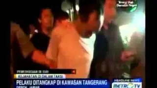 Sopir Taksi Tersangka Percobaan Perkosaan Dicokok