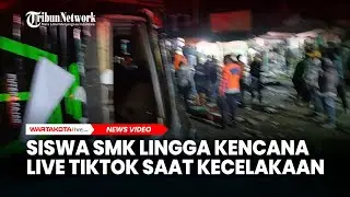 Ngeri! Diduga Siswa SMK Lingga Kencana Live Tiktok Saat Kecelakaan