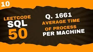 leetcode | sql 50 | question 1661|  average-time-of-process-per-machine