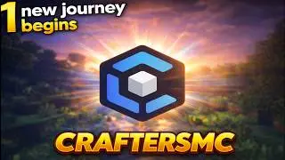 Starting a new Journey in CRAFTERSMC 👍 #craftersmcskyblock #craftersmc #notdsg