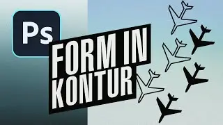 Photoshop - aus einer Form eine Kontur machen [TOPTIPP]