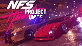SLAMMED FERRARI F40 VS HEAT 6 COPS!! - NFS HEAT PROJECT UNITE | Need for Speed Heat Mods