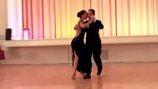 Tomas Galvan & Gimena Herrera perform tango - Mi Dolor - Juan D'arienzo