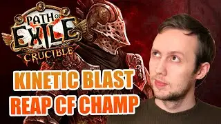 DELIRIOUS T16 ANNIHILATOR Kinetic Blast / Reap 3.21 Build Guide For Champion Path Of Exile Crucible