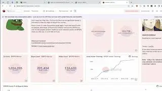 Track your PEPE coin investment with price updates + Dune chart 📈