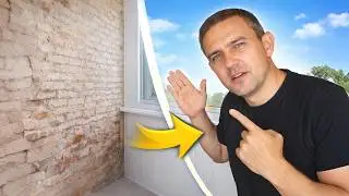 Covering a balcony with plastic panels (Part 1)