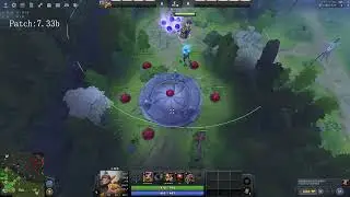 Dota2 Patch 7.33b TECHIES LV9 solo Tormentor