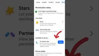 Facebook instream ads setup 2025
