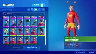 Skin de Chapulín Colorado en Fortnite! 💛❤ Todos sus cosméticos! Disponible el 1ero de Noviembre ✨