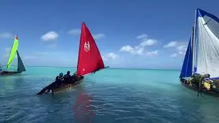 Serunya balap Jukong di Pulau Cocos