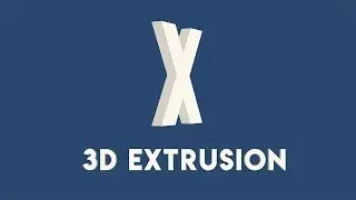 How To Create 3D Extrusion In After Effects, Without Any Plugins
