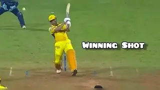Ms Dhoni Batting Today...... Ms Dhoni Last Over Batting  | Dhoni Batting In Last Over Vs Mi