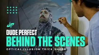 Optical Illusion Trick Shots (Behind The Scenes)
