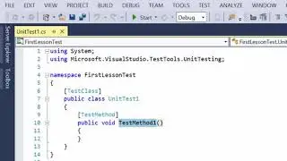 14  Introduction to C - Creating a Unit Test Project