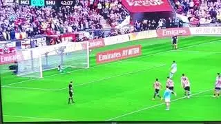 Mahrez v Sheffield utd