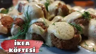 IKEA KÖFTESİ TARİFİ 👌 İSVEÇ KÖFTESİ NASIL YAPILIR 🔝 KOLAY YAPIMI👌SWEDISH IKEA MEATBALL RECIPE