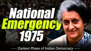 Unveiling Shadows: The Darkest Phase of Indian Political History | Indira Gandhi's Emergency | AnuBh