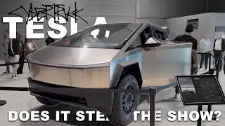 Is the Cybertruck cool? | Seeing it for the first time in EU