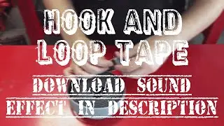 Hook and Loop Tape | Sound Effect | NO COPYRIGHT