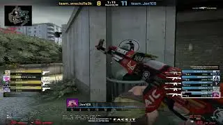 Solo Hold A In Overpass - Never Let Them Feel Comfortable #csgo #faceit #gaming #gamer