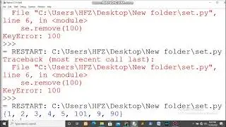 set in python #set #python #corepython