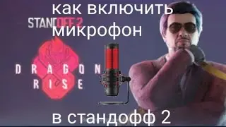 как включить микрофон в стандофф 2