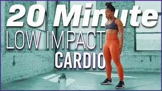 20 Minute Low Impact Cardio Workout - No Equipment, No Jumping