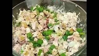 Ленивый салат. Простые рецепты