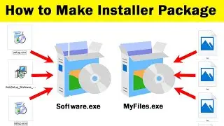 How to make an Installer package for any software or files