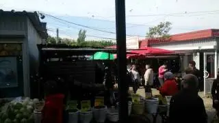 Снег в мае Запорожье 03.05.2016
