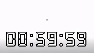 00 : 59 : 59