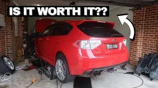 Installing a TWIN DISC CLUTCH in the WRX STI - BIG UPGRADE