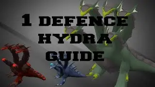 A Pures Guide To Hydra (1 Defence Hydra Guide)