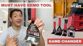MUST-HAVE Demolition tool for every DIYer: Zenith by Danco Trim Pullers & Pry Bars