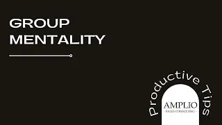Group Mentality For Gain