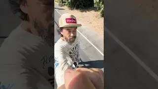 David Choe Skates the Streets with His Dog: Skateboarding Adventure