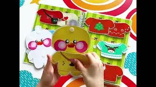 Уточки лалафанфан Домик Игры на липучках