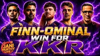 Finn-ominal Win for KKR! | RR vs GT Match Preview | Live with Jani🔴