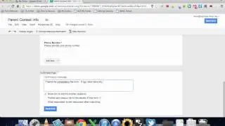 Creating Google Forms