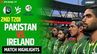 Pakistan Vs Ireland 2nd T20I Match | HighLights GamePlay | Cricket 19