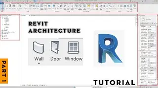 HOW TO MAKE WALLS , DOORS, WINDOWS IN REVIT (TUTORIAL PART 1) (TAMIL)
